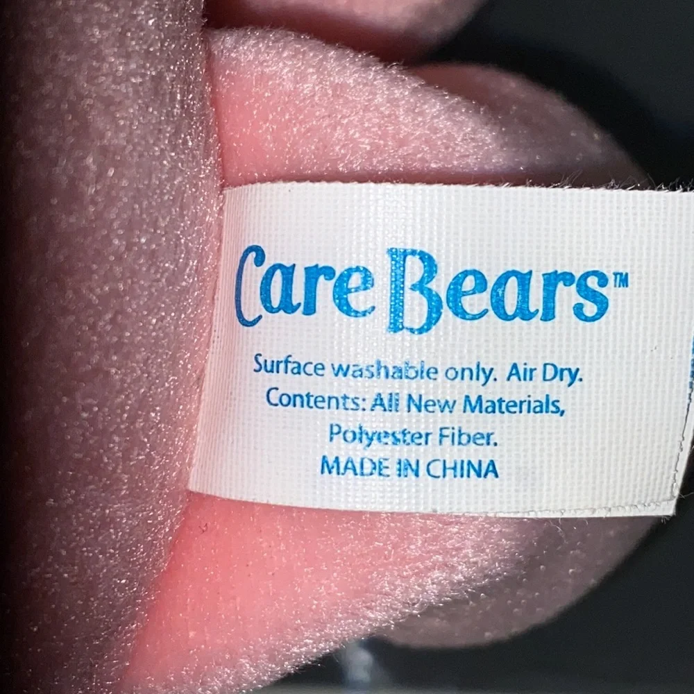 Vintage 2002 Care Bears, Plush-Cheer Bear, Wish Bear, Bedtime Bear-Lot of 3 - Picture 3 of 11